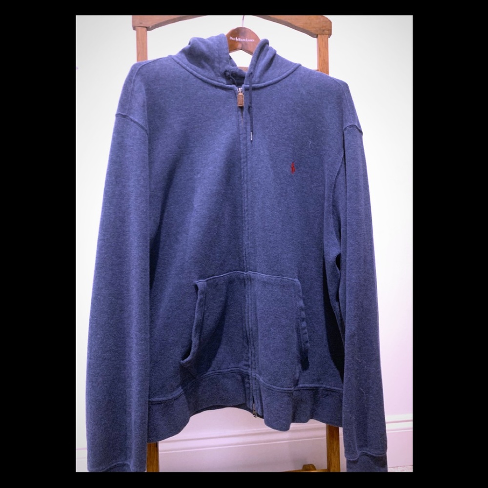 Polo Ralph Lauren - Zip Down Hooded Sweater